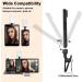 GreatLPT Cell Phone Fill Light - Rechargeable Clip-On Video Light with 10-Level Brightness Adjustment, CRI 95+, 3 Light Modes - Portable Conference Lighting - Buy Online on GoSupps.com