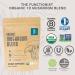Organic Mushroom Blend - 10 Mix Superfood Supplement for Energy & Immune Health 2.12oz - Buy Online on GoSupps.com