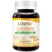 Lovita Lecithin 1000mg per Softgel 35% Phosphatidyl Choline | Lactation Brain & Nerve Support | Vegan Non-GMO 60 Softgels Standard Package 60 Count (Pack of 1)