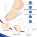 Orthopedic Bunion Corrector with Gel Pad - Big Toe Straightener and Protector for Hallux Valgus - Day and Night Support Sleeve for Foot Separation and Anti-Slip Design - Buy Online on GoSupps.com