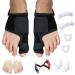 Bunion Corrector for Women and Men, 6PCS Bunion Splint, for Foot Pain Relief and Hallux ValgusCorrection, Day/Night Support