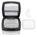 Buy Sonew Refillable Powder Can - Plastic Empty Box with Mirror & Spoon for Loose Powder & Eyeshadow | Eco-Friendly & Reusable - Buy Online on GoSupps.com