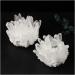 Natural Crystal Rough Stone Crafts Natural White Quartz Crystal Cluster of Original Specimens (Size : 300g) - Buy Online on GoSupps.com