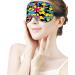 Shop Colorful Camouflage Sleep Mask for Women | Adjustable Eye Shades with Elastic Strap - Perfect for Travel & Relaxation - Buy Online on GoSupps.com