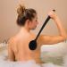 Shop Premium Back Scrubber & Bathing Brush | Multifunctional Body Brush with Black Handle for Massage & Peeling - Ideal for Showers - Buy Online on GoSupps.com