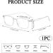 Blue Light Filter Glasses for Men & Women | Tr90 Blue Light Blocking Glasses for Gaming & Eye Safety - Buy Online on GoSupps.com