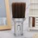 Multifunctional Comb Brush for Broken Hair & Beard - Silver Neck Dust & Shaving Brush for Barber Shops - Buy Online on GoSupps.com