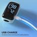 Fingertip Pulse Oximeter - Rechargeable Blood Oxygen Monitor with Lanyard | Accurate SpO2 & Heart Rate Tracking for Home & Sports - TY05 Blue - Buy Online on GoSupps.com