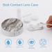Marble Contact Lens Case - Portable Travel Storage Box for Contact Lenses - Buy Online on GoSupps.com
