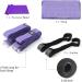 Kvittra Upgraded Yoga Strap for Stretching - Home Gym Pilates Equipment - Back Bend Assist & Leg Stretcher - Waist Flexibility Workout Bands - Ideal for Physical Therapy & Dance - Purple - Buy Online on GoSupps.com