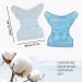 7Pcs Reusable Pocket Nappies for Babies | Washable Cloth Diapers - Multi-Color & Comfortable for Baby Boys & Girls - Buy Online on GoSupps.com