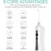 VOYOR Cordless Water Flosser Rechargeable Dental Oral Irrigator for Plaque Removal | Multi-Mode Teeth Cleaner - IPX7 Waterproof | Portable for Home & Travel - Blue (WF200) - Buy Online on GoSupps.com