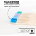 Grow Forward Premium Bamboo Toothbrushes - Pack of 8 - Medium Bristles - Eco-Friendly & Biodegradable - Buy Online on GoSupps.com