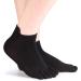 Meaiguo Men's Cotton Toe Socks - Low Cut Athletic Socks for Running in Black - Buy Online on GoSupps.com