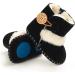 EDOTON Baby Warm Booties with Button Design | Soft Non-slip Sole | Winter Snow Boots for 0-6 Months | Black - Buy Online on GoSupps.com