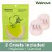 Welnove Toe Straightener Hammer Toe Corrector Pack of 2 - 3 Hole Splint for Claw Toe, Mallet Toe, Contracted Toe - Toe Straightener and Corrector for Improved Comfort and Alignment - Buy Online on GoSupps.com