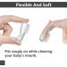 Pack of 2 Baby Finger Toothbrushes - Silicone Oral Cleaning & Gum Massage for Kids - Buy Online on GoSupps.com