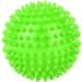 Spiky Massage Ball & Plastic Roller for Plantar Fasciitis | L-Green Fitness Tool for Trigger Point Relief - Buy Online on GoSupps.com