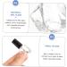 Ipetboom Ipetboom 10 Pieces Bottle Nail Polish Nail Gel Polish Containers Polish Size Glass Storage Containers Portable with Nail Gels Holder for Nail Gels Glass Transparent - Buy Online on GoSupps.com