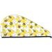 Cheerful Bumble Bees Microfiber Hair Towel Wrap | Super Absorbent Coral Velvet Quick Dry Cap for Long Curly & Thick Hair - Ideal for Women - Buy Online on GoSupps.com