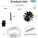 Dryer Vent Cleaner Kit Chimney Sweep Kit 14PCS/Set 16 in Dryer Vent Cleaner Dryer with 4 in Head Bendable Quick Connect Dryer Lint Brush Vent Cleaner Dryer Washable Lint Cleaner - Buy Online on GoSupps.com