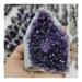 for Large Amethyst Cluster Geode Crystal Quartz Cut Base Amethyst Specimen Uruguay Full of Texture (Size : 650-750g)