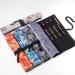 Cabilock Roll Up Paint Brush Holder 20 Slot Pockets | Artist Canvas Roll Pouch Bag | Makeup Brushes Case Organizer | Rollup Protection - Black Peony (Style 7) - Buy Online on GoSupps.com