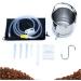 Premium Coffee Enema Bucket Kit | Detox & Colon Cleansing | Stainless Steel Enema Kit for Men & Women - Buy Online on GoSupps.com