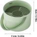 Makeup Brush Scrubber - 3 In 1 Silicone Countertop Makeup Cleaning Bowl | Multifunctional Cosmetic Brush Cleaner with Handle Brush Drying Rack for Makeup Sponge Puff Brush Povanjer Green - Buy Online on GoSupps.com