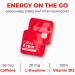 Energy Oral Strips | Natural Caffeine & L-Theanine for Instant Energy Boost | Focus & Concentration Supplement for Men & Women - Buy Online on GoSupps.com