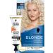 Schwarzkopf Blonde Schwarzkopf Blonde L100 Ice Blonde (175ml) Oil Activated Hair Colour with HaptIQ System & SOS Intensive Cure Total Repair (15ml) Keratin Hair Treatment