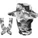 tiaowei Sun Hat Set | 3 Piece Fishing Hats with Face Outdoor Fishing Hiking Hat Fishing Shade Mesh for Gray - Buy Online on GoSupps.com
