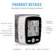 Potulas Wrist Blood Pressure Monitor with USB Charging | Automatic Digital BP Machine with Voice Broadcast & Large Display Screen - Buy Online on GoSupps.com