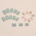 24Pcs Short Square Green Gradient Leaves False Nails - Elegant French Tips Press on Nails for Women - Reusable Stick on Nails - Nail Art Accessories - Buy Online on GoSupps.com