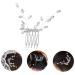 MERRYHAPY Small Side Comb Wedding Hair Accessories Rhinestone Hair Decoration Rhinestone Hair Accessories Wedding Bridal Hair Comb Wedding Hair Side Comb Bridal Hair Side Comb Zinc Alloy - Buy Online on GoSupps.com