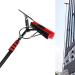 Outdoor Window Cleaning Pole Water Fed Telescopic Brush Water Fed Pole Water Fed Telescopic Cleaner Brush-30FT(9m)