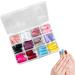 Short Nails Multi Colors and Styles Long Short Fake Nails Full - Easy to Use and Portable Ballerina Coffin Press on Nails for Sritob Glossy Medium Rectangular - Buy Online on GoSupps.com