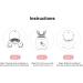 Buy Topyond U-Shaped Electric Toothbrush for Kids | Cartoon Design Waterproof 5 Cleaning Modes - Buy Online on GoSupps.com