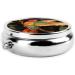 Colorful Hummingbirds Portable Metal Pill Box - Round Mini 3-Compartment for Travel - Perfect for Small Pills - Buy Online on GoSupps.com