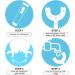 4Pack Kids Toothbrush Food Grade Soft Silicone Brush Head 360 degree Oral Teeth Cleaning Full Mouth Toothbrush Design for Toddlers and Children - Buy Online on GoSupps.com