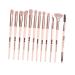 1 Set 12pcs Powder Brush Portable Makeup Face Makeup Cosmetics Brush Makeup Tools Makeup Brush for Woman Makeup Face Women Makeup Brush Make up Brushed Miss Pink Cosmetic Brush