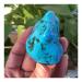 Gift Natural Turquoise Bare Stone Crystal Stone for dingchi (Size : 80-90g)