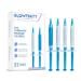 Teeth Whitening Gel Syringe Refill Pack - (3) 3ml Whitening Gel Syringes (1) Remineralization Gel Syringe No Sensitivity Premium Quality Use with LED Light and Trays