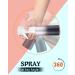 Creamify 300ml Continuous Ultra Fine Spray Bottle - Garden & Hairdresser Essential - Color Gradient Black - Perfect for Plants & Hair Care - Buy Online on GoSupps.com