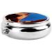 Portable 3 Compartment Round Pill Box Organizer - Ideal for Travel | Gorge Scenery - Buy Online on GoSupps.com