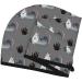 Cute Animal Cartoon Opossum Hair Towel Wraps - 2pcs Absorbent Coral Velvet for Women & Girls - Buy Online on GoSupps.com