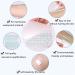 Kaikso-in 100 Disposable Makeup Hand Palette Stickers - Waterproof PU Transparent Cosmetic Mixing Pallets for Eyeshadow Creams & Powders (5x5cm) - Buy Online on GoSupps.com