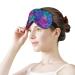 Neon Tropical Palm Leaf Sleep Mask - Adjustable Eye Cover for Sleeping & Travel - Buy Online on GoSupps.com