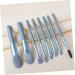Baluue 8pcs Powder Brush Face Makeup Brushes Makeup Face Cosmetics Brush Kit Cosmetic Face Blue - Buy Online on GoSupps.com