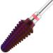 PANA USA 3/32 Purple Tornado Nail Carbide Drill Bit - Fast Acrylic & Gel Removal - Professional Manicure Pedicure Tool - Buy Online on GoSupps.com